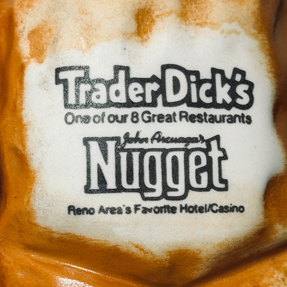 Lot of 2 Trader Dick's Nugget Casino Tiki Mugs Reno Nevada Vintage Barware - Picture 8 of 16